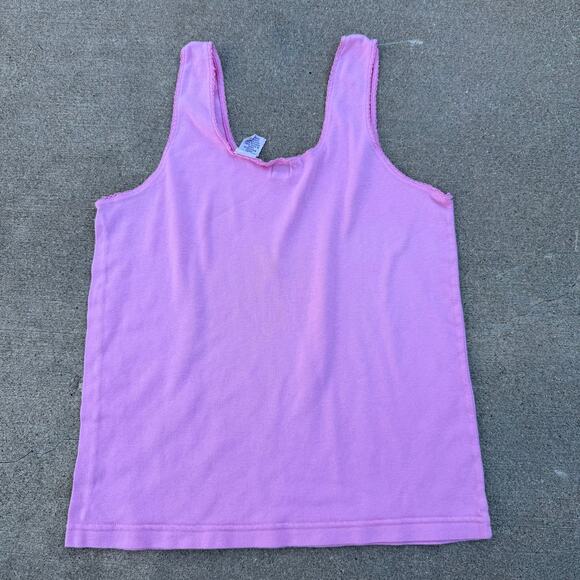 GAP Y2K Pink Tank Top - Women's Medium - Barbiecore - Picture 6 of 6